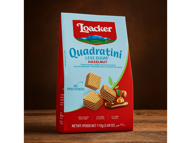 Новинка! Вафли Loacker Quadratini 110 г — вкус, в который влюбляешься с первого кусочка!