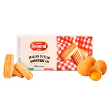 Bonomi Oval Shortbread Biscuits 150g
