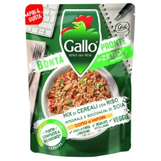 Riso Gallo Vegetable and Soy Mix 220g