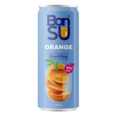 BonSu Orange Sparkling Juice 99% 330ml