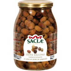 Sacla Leccino Pitted Olives in Oil 1062ml