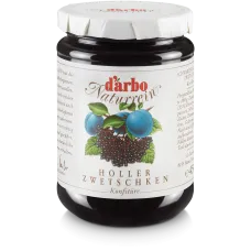 Darbo Natural Black Currant and Blueberry Seedless Jam 450g