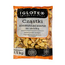 Iglotex Potato Wedges with Skin Frozen 2.5kg