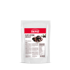 Nova Funghi Leccino Pitted Olives in Oil 800g