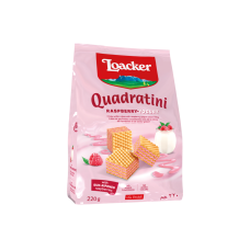 Loacker Quadratini Raspberry 110g