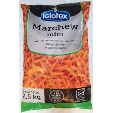 Iglotex Baby Carrots Frozen 2.5kg