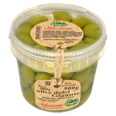 Romeo Ficacci Halkidiki Whole Green Olives 500g